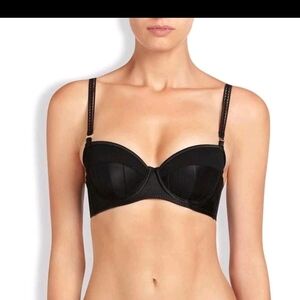Stella McCartney Black Structured Bra